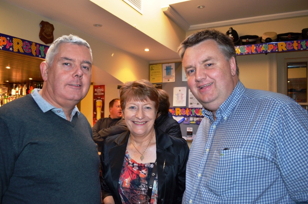 John Jacob, Rita Delaney and Assistant Commissioner Fintan Fanning