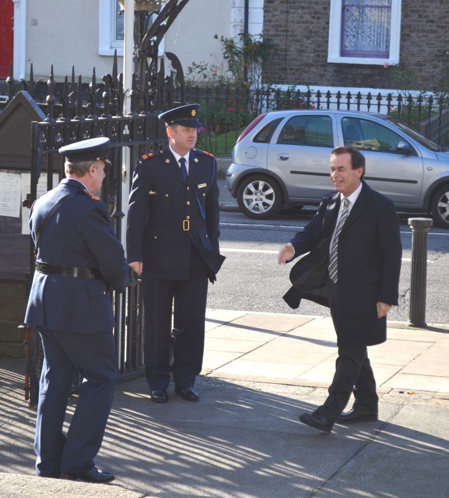 Commissioner Callinan welcomes Minister for Justice and Equality Alan Shatter