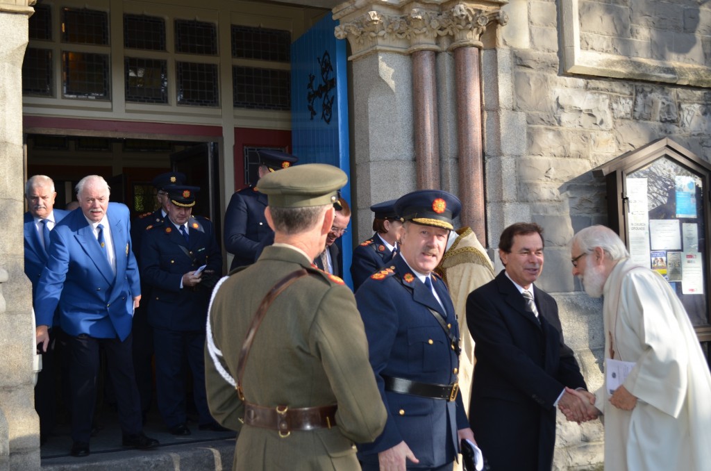 Garda Commissioner Minister for Justice and Fr. Ralph Egan CP