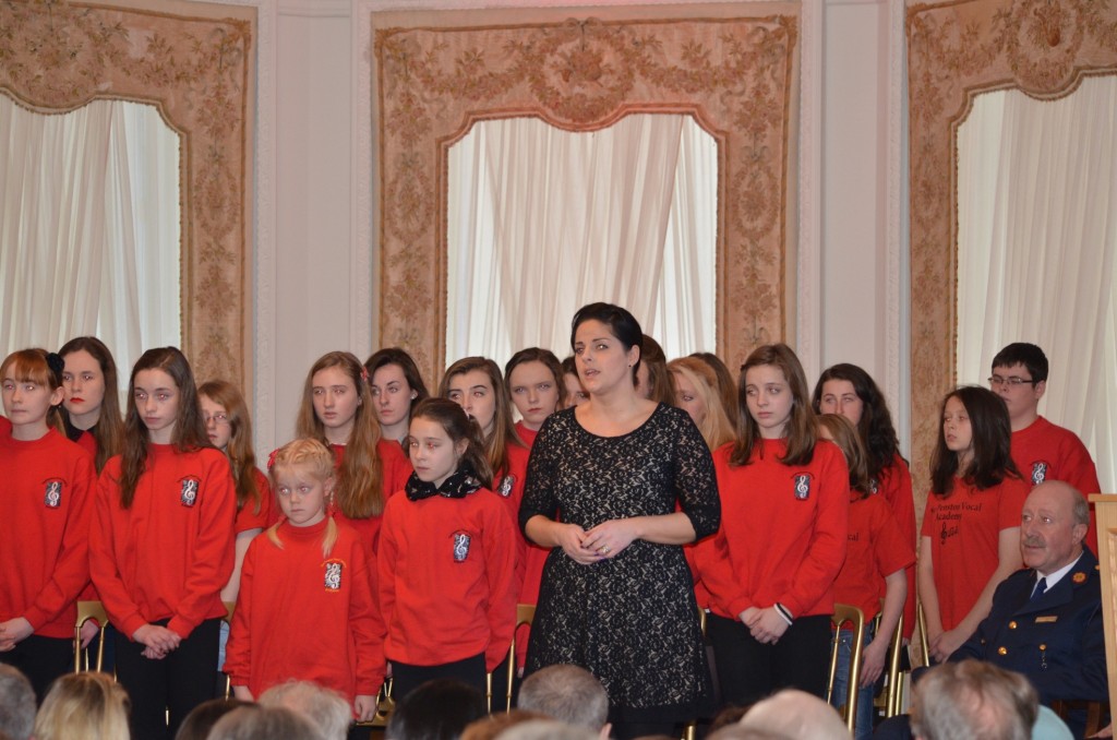 Celine Byrne Soprano with Preston Vocal Academy