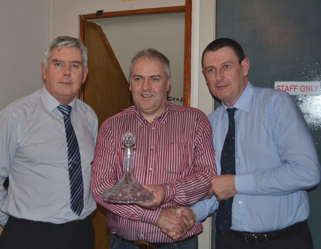 Deputy General Secretary, John Jacob, Paul Wallace and Tim Galvin, AGSI President