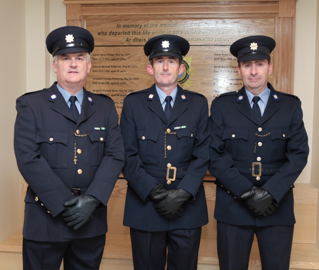 Sgt. Canice O Gorman, Sgt. Con Dooley & Sgt. Pat Baldwin