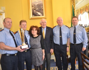 Ass Comm John Twomey Supt Paul Moran Dolores Murphy Ronnie Delaney Chief Supt Aiden Reid Insp John Burke