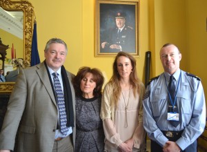 Larry Brady, Dolores & Naomi Murphy and Brian O'Dea