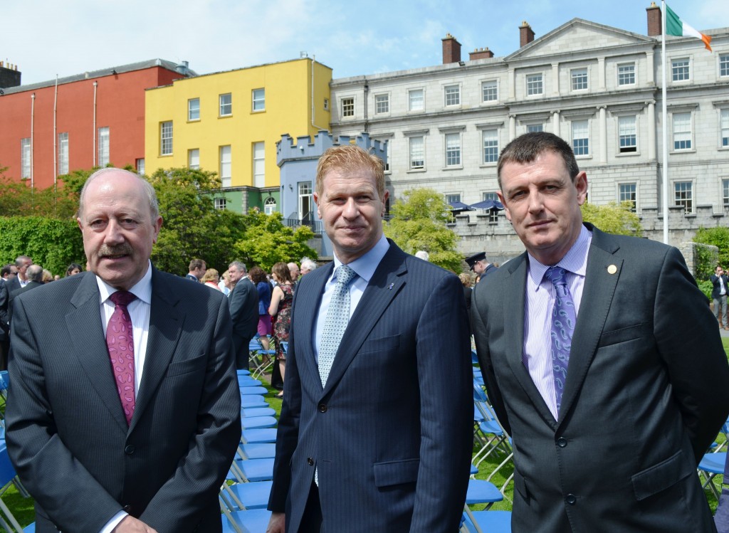 Martin Callinan, John Redmond and Tim Galvin