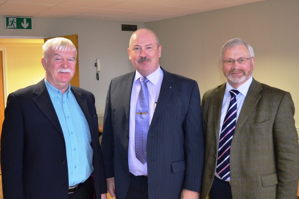 Mick Hiney, Willie Gleeson and Alan Dowley