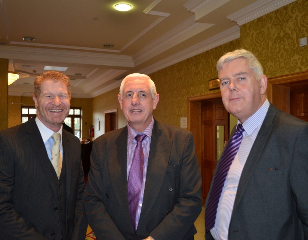 John Redmond, Michael Fennell and John Jacob