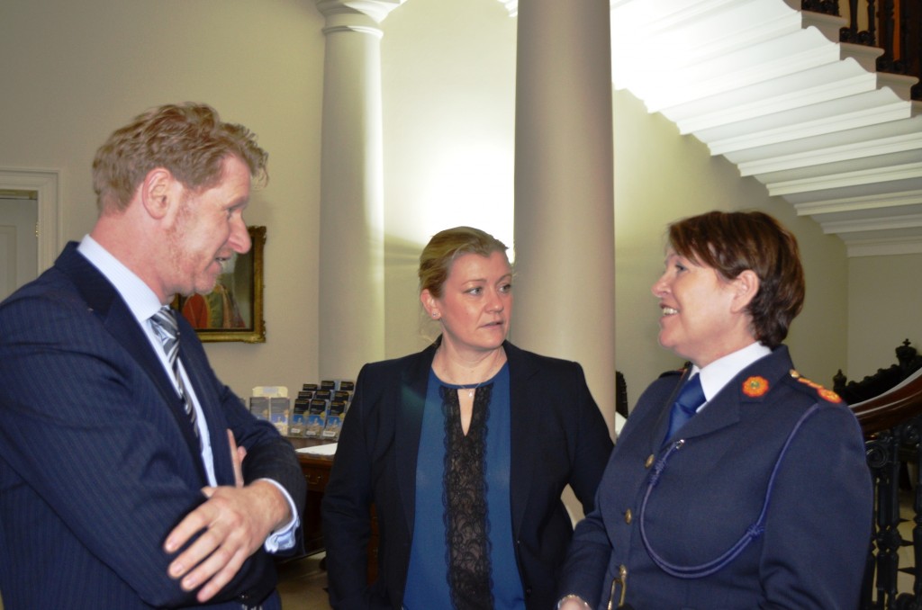  John Redmond, AGSI General Secretary, Anna Nellberg EuroCop President and Garda Commissioner, Noirin O Sullivan