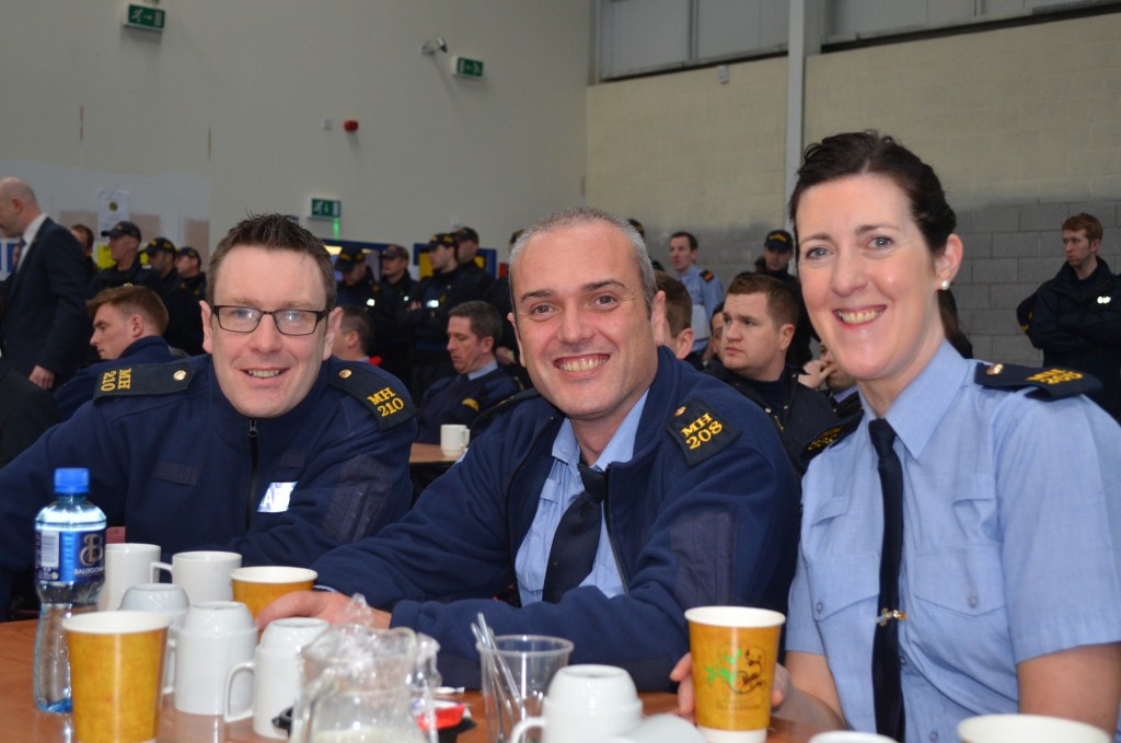 Gardai Cathal Walsh, Peter Stapleton Dunboune and Sgt Cerra Mc Govern Ashbourne
