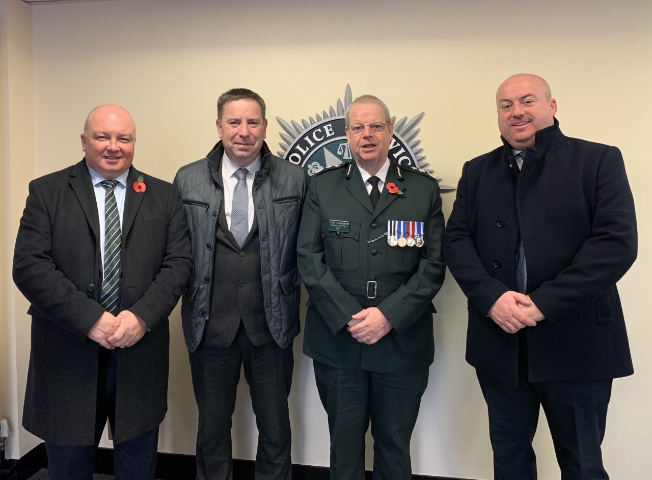 AGSI Take Part in First Ever Joint Remembrance Day Wreath-laying Ceremony in Belfast