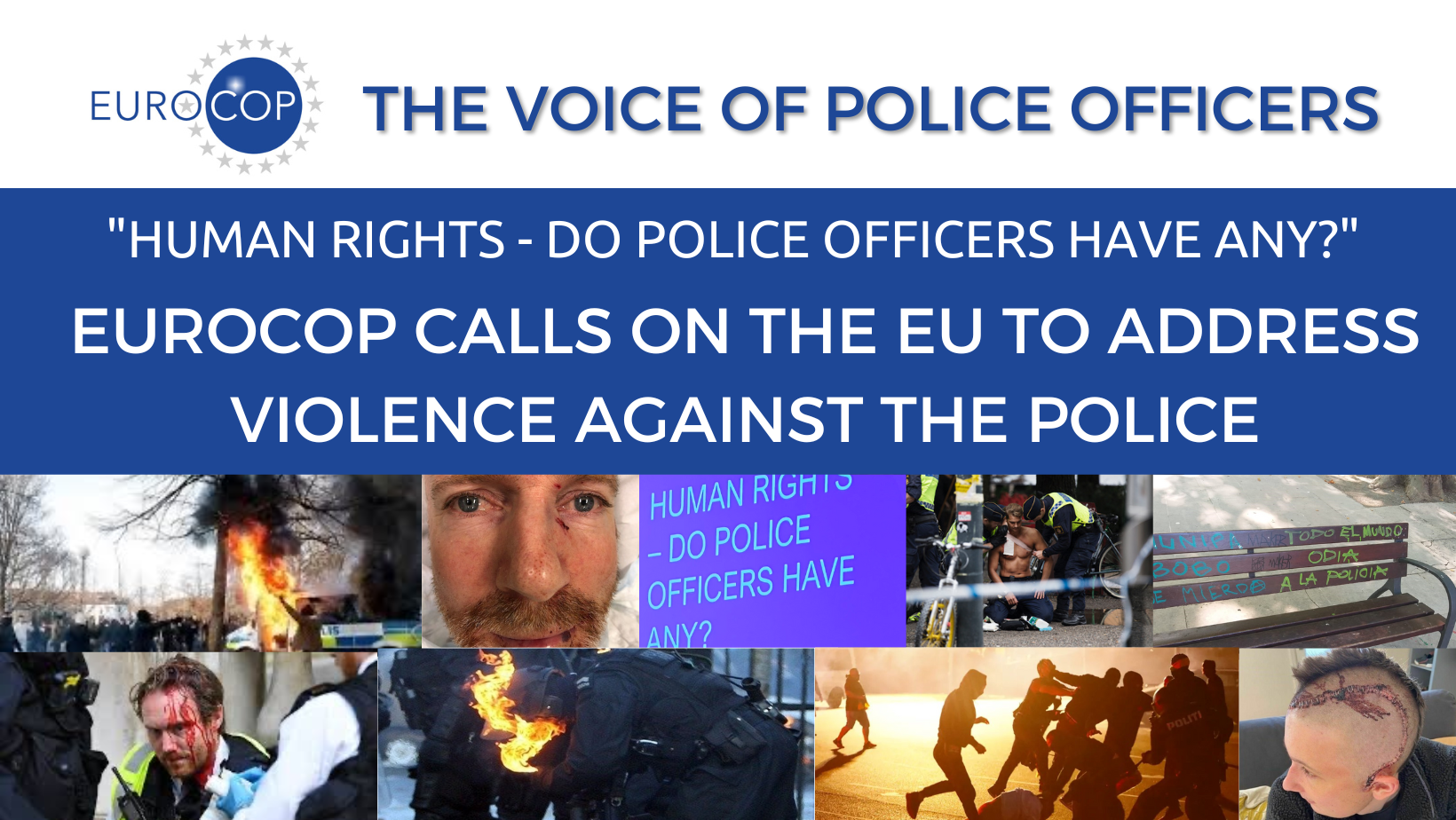 EuroCOP calls on the EU to address Violence against the Police