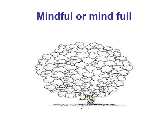 Mindful or mind full