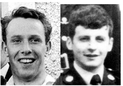 Detective Garda John Morley and Garda Henry Byrne