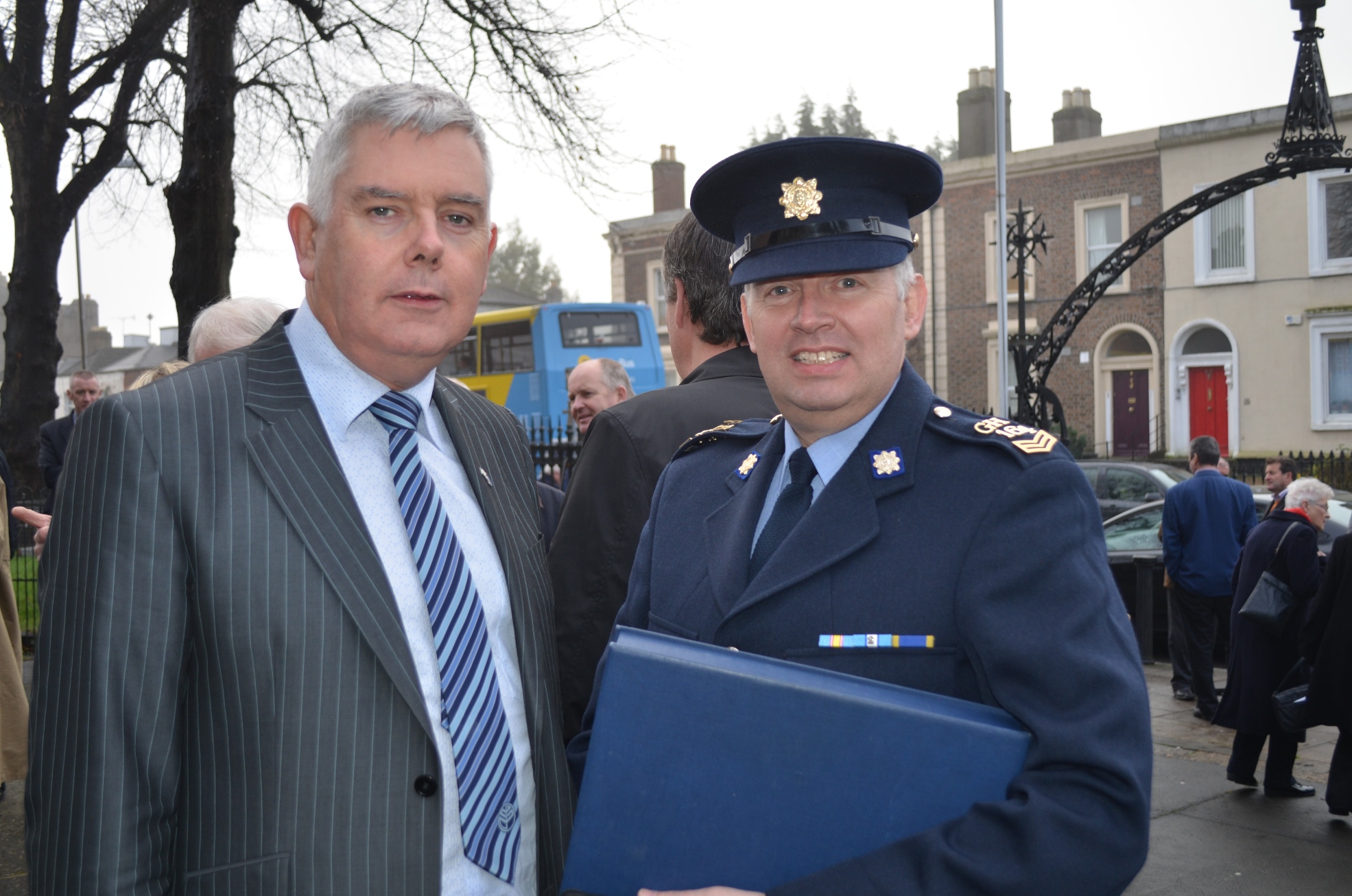 Deputy General Secretary, John Jacob and Will Gardner, Garda HQ